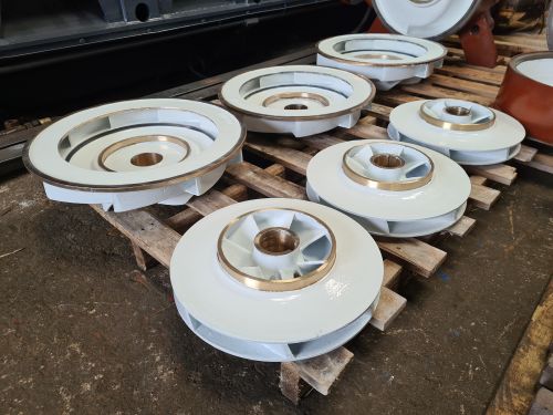 coating servicies on pumps - impeller coating