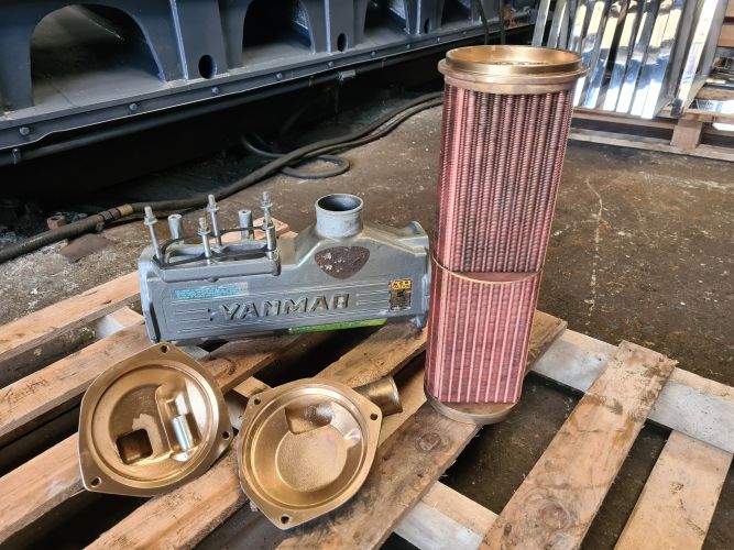 Επισκευή yanmar intercooler 6LP