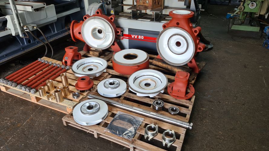 ksb water multystage pump recondition