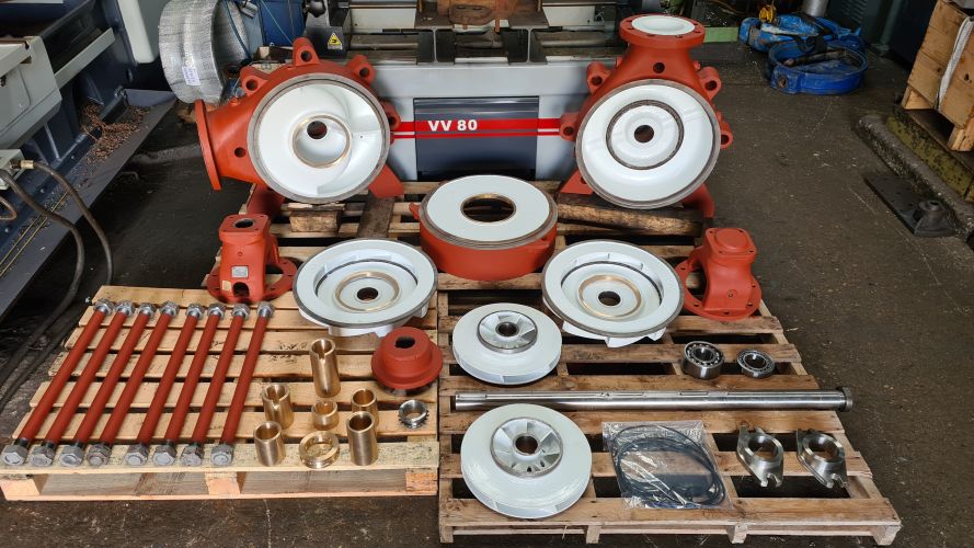 ksb multistage pump overhaul