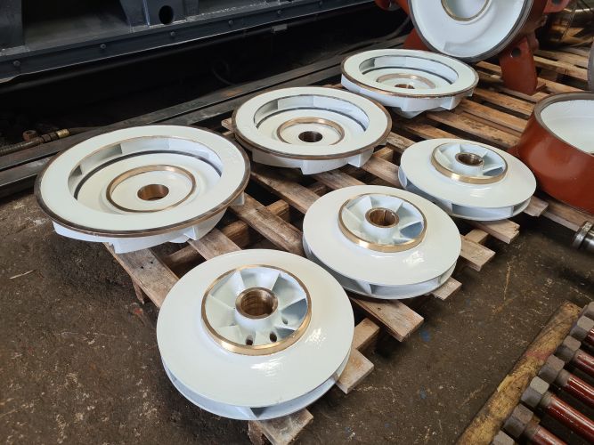 impeller recondition - coating