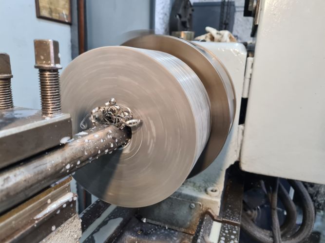 Lathe machining