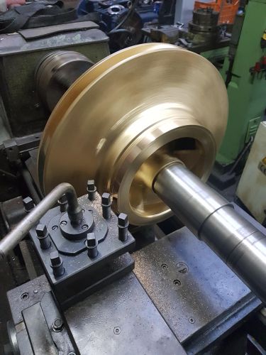 Rotor machining