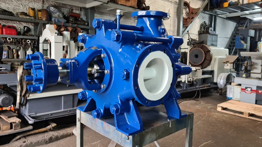 Repaired multi-stage water pump
