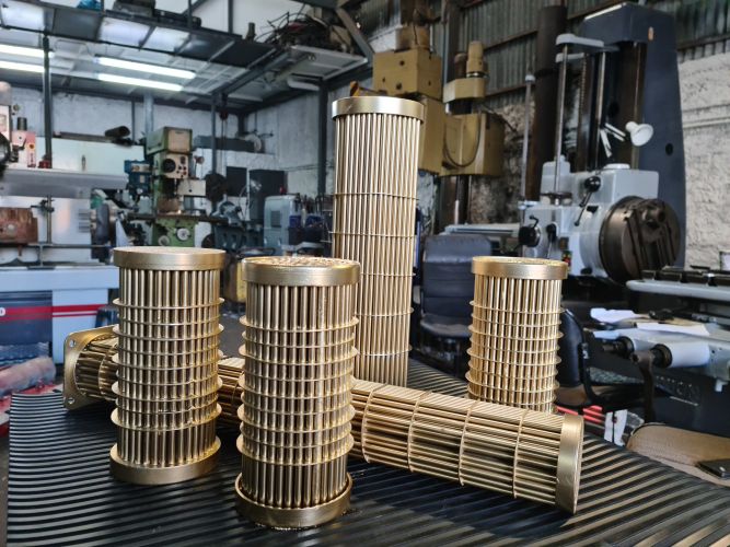 Fabrication - Retubing Of Core Heat exchangers
