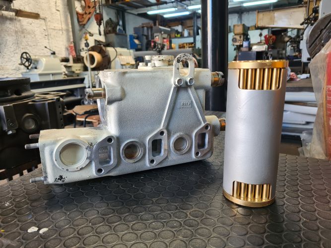 Yanmar Cooling Manifold Cleaning
