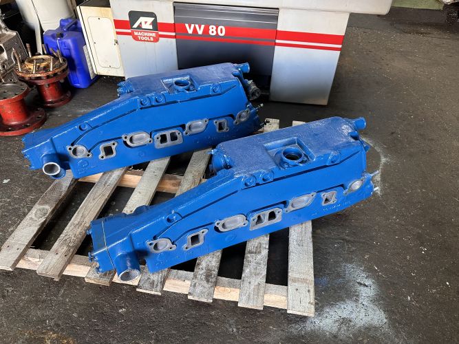 Perkins Cooling Manifold Repair